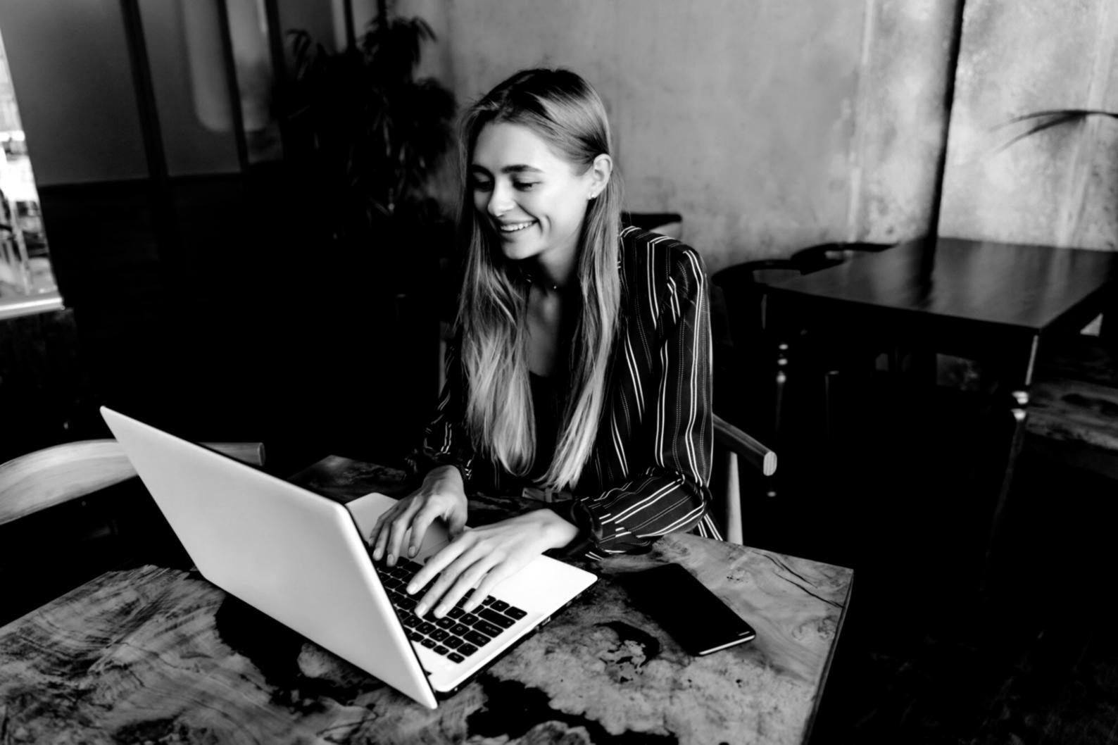 Developer reviewing code during webinar session